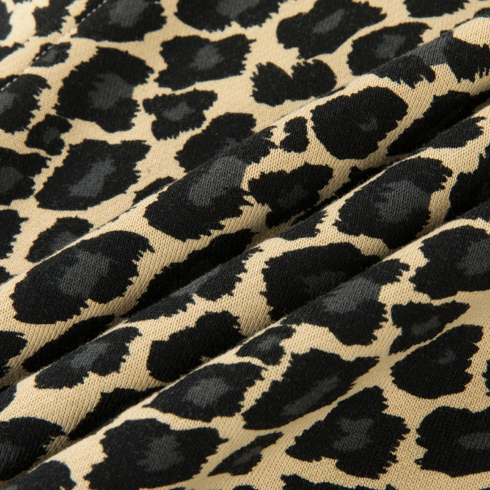 leopard sweatshirt imprint detail